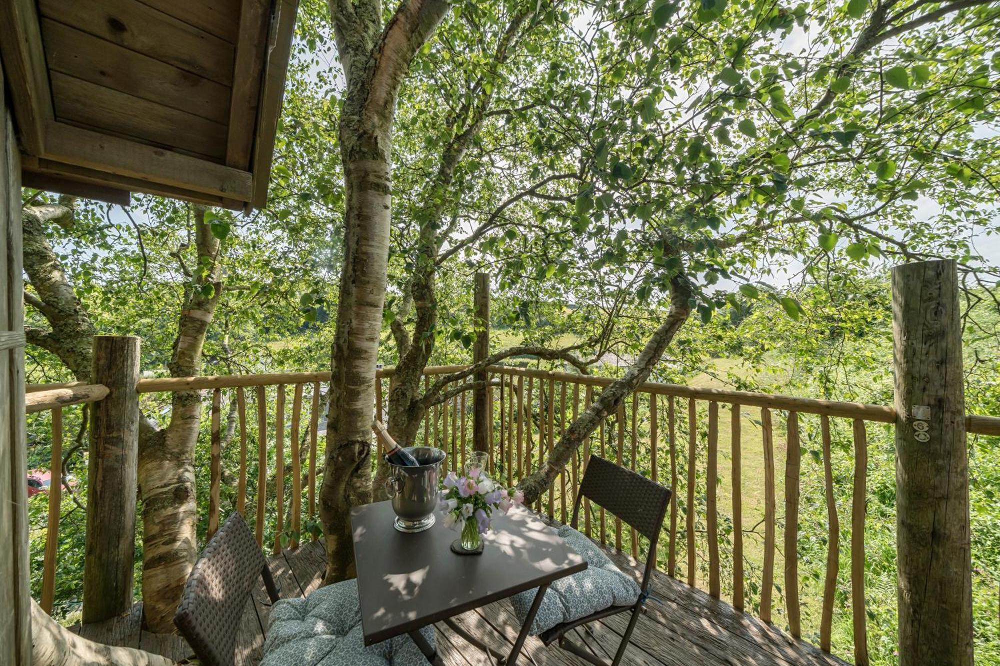 The Treehouse At Salcombe Farm Villa Buitenkant foto